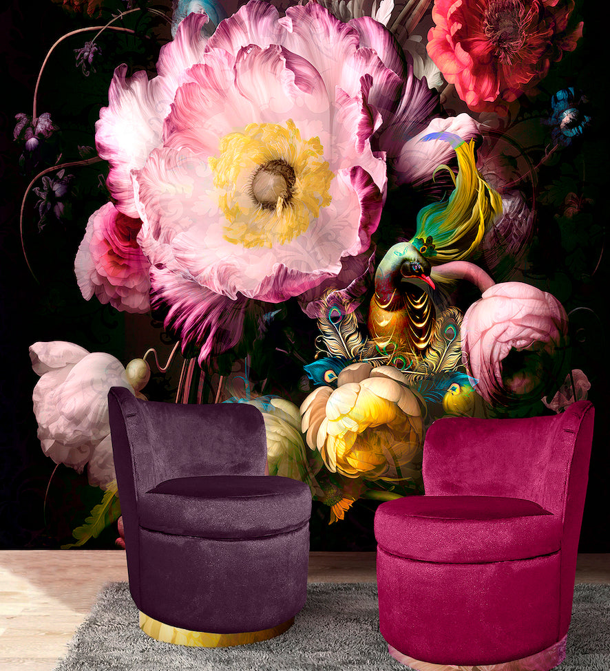 Soulbird Pink W allpaper soulbird-pink-w-allpaper