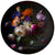 Vaas met bloemen 31 - Wandcirkel
